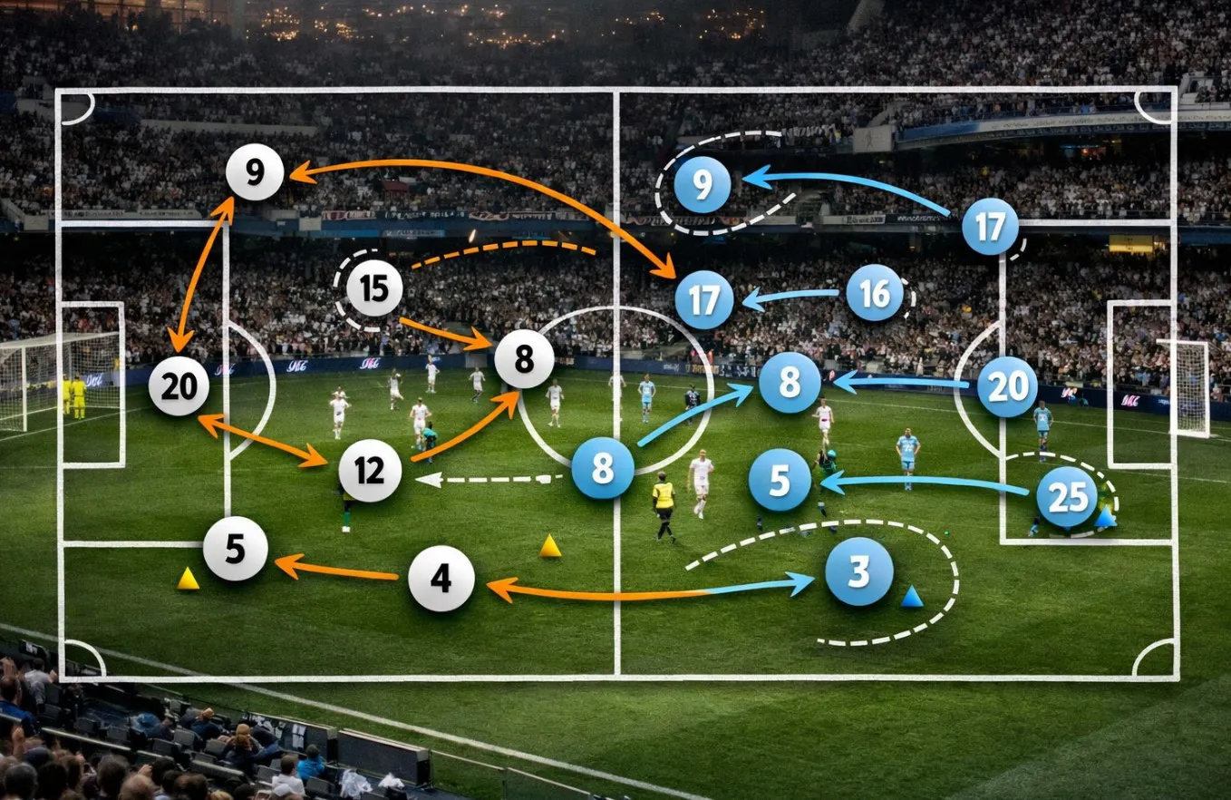 Реал Мадрид — Манчестер Сити: тактический обзор матча Лиги чемпионов